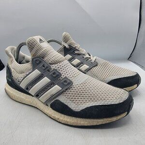 adidas Ultraboost 1.0 S&L Mens 10 Grey Black Sneaker Shoes Athletic EF0722
